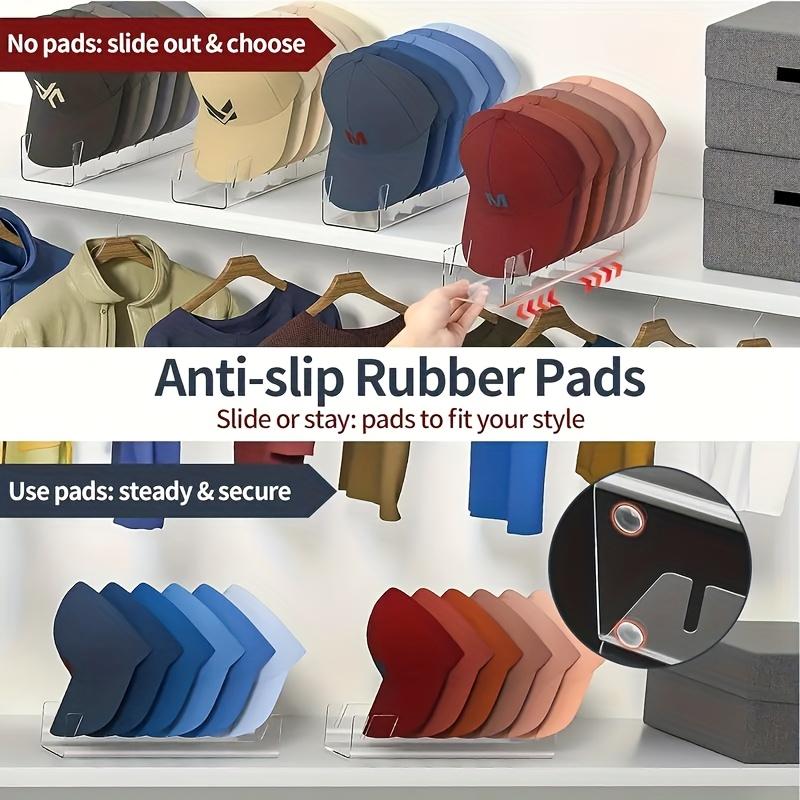 Hat Stand for Baseball Caps No Install Acrylic Hat Organizer for Baseball Caps Storage Organizer Hat Racks Hat Holder Display and Organization