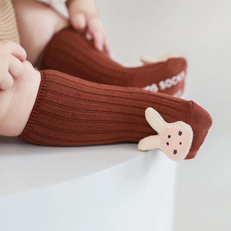 New Cute Cartoon Animal Baby Socks Winter Autumn Soft Warm Cotton Non-slip Soled Newborn Toddler Boy Girl Socks