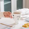 Abstract Human Face Ceramic Mugs Creative Cup Dining Table Coffee Mug Milk Cups Afternoon Tea Teacup Fruits Juice Container