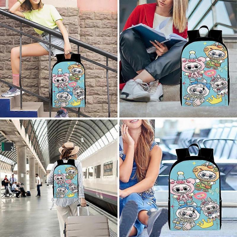 Travel Laptop Backpack, Fits 15.6 Inch Notebook, with Multiple Organizational Compartments for Teen Student Business Work P2908