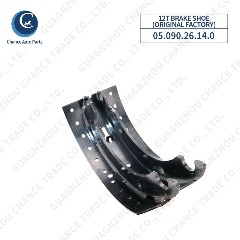Original Factory Truck Trailer Parts & Accessories BPW 12T Brake Shoe 05.090.26.14.0