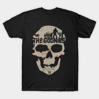 Asian Size Cotton Unisex Tshirt Print T-shirt The Goonies T-shirt No-Cut Print Regular Fit