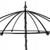 KADAX Umbrelă de grădină Trandafiri cățărători Iederă 190 cm