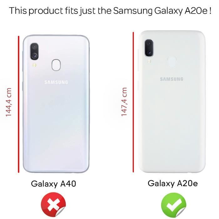 Coque - NALIA - Galaxy A20e - Anti-Choc - Anneau Rotation 360° - Support Magnétique