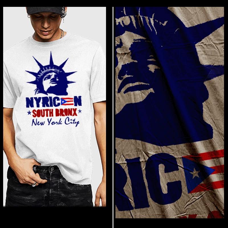 Puerto Rico t-shirt Puerto Rican Flag Boricua, Taino borinquen NYC White tee S