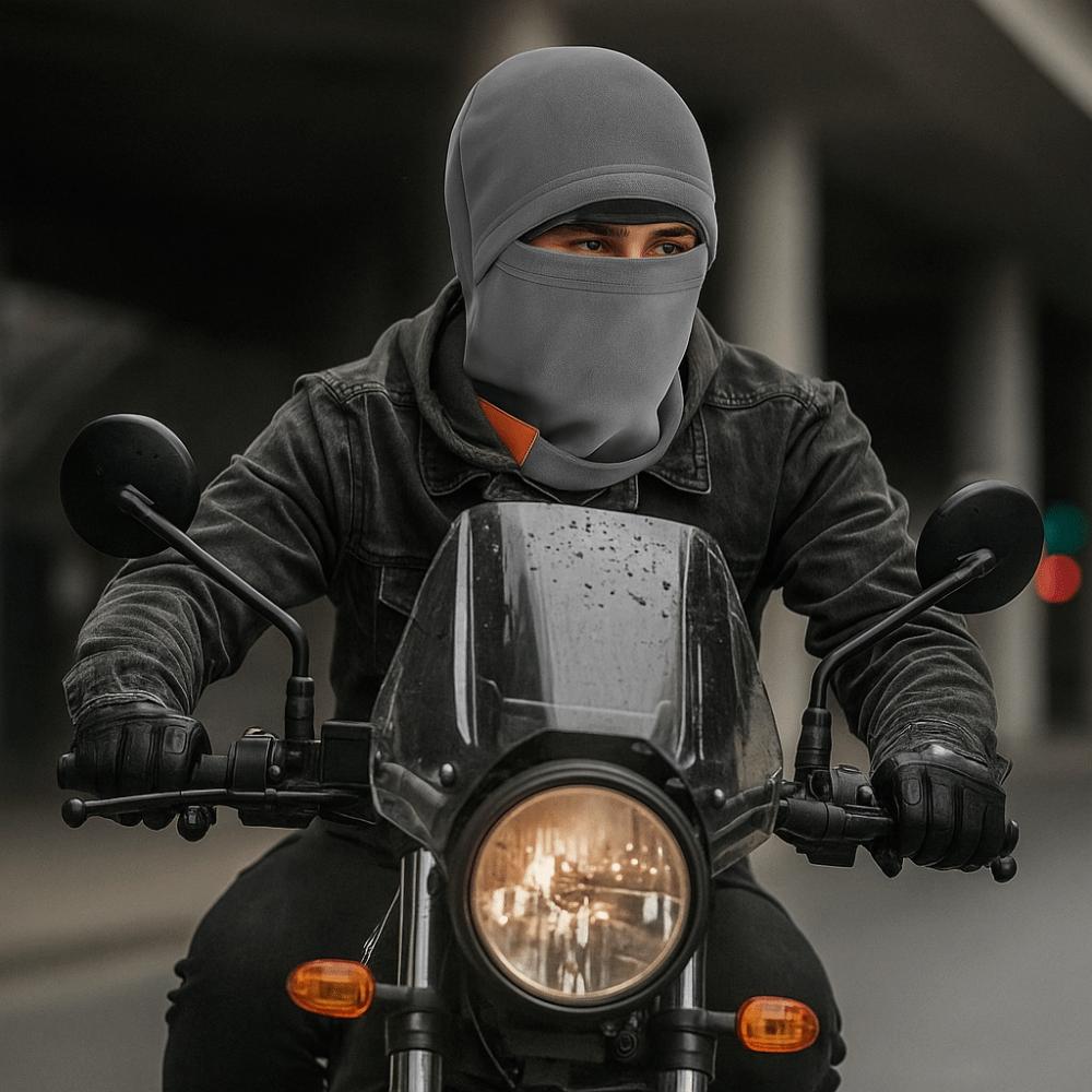 Thermische Gesichtsbedeckung Winter Fleece Sturmhaube Kältefest Moto Vollgesichtsmaske Warme Radmütze Sport
