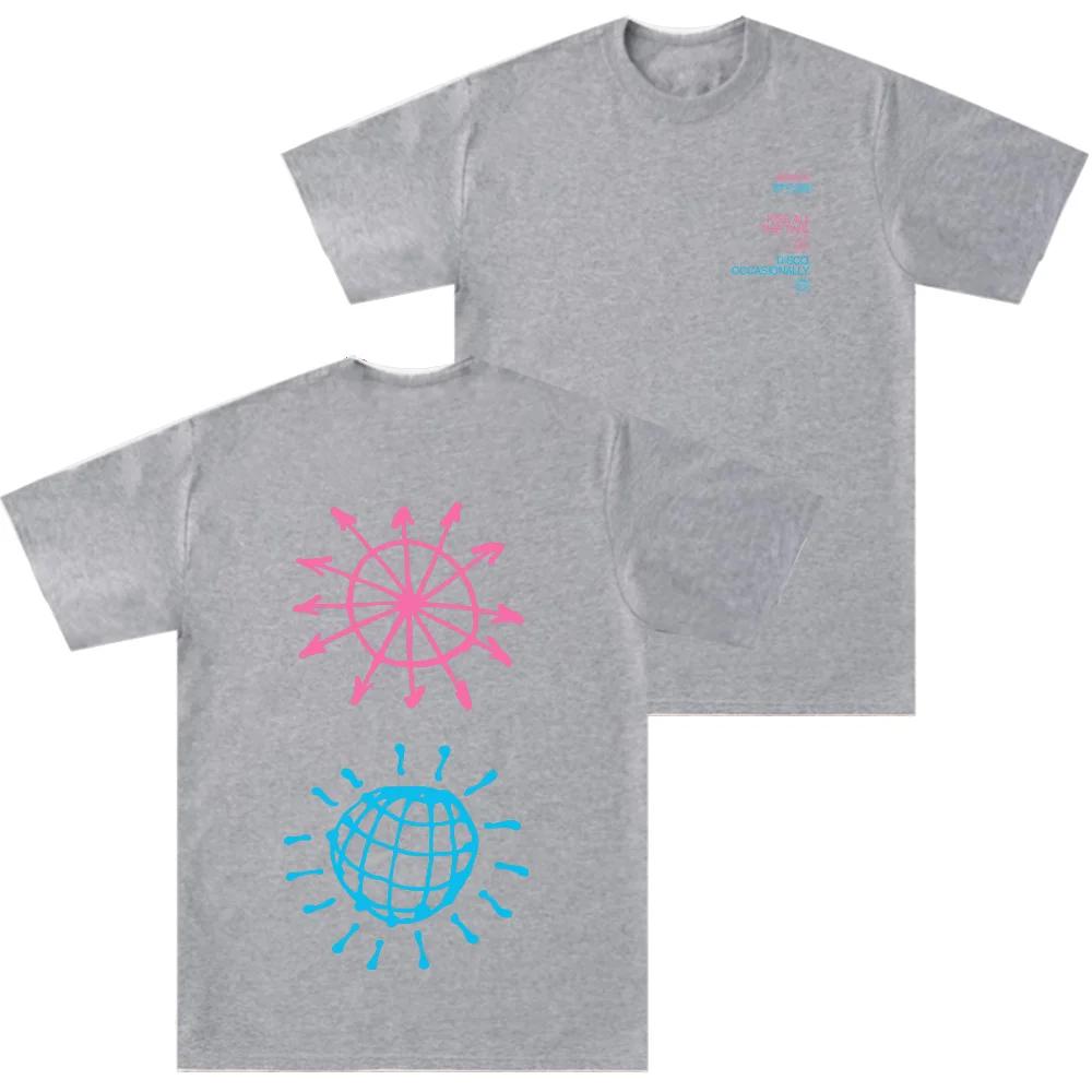 Kiss All The Time Disco Občasný Potisk Tričko HarryStyle Hudba Bavlněné Oblečení Pánské Street Ležérní Móda Horní Díl Unisex Tričko