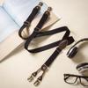 Vintage Elastic Unisex Suspenders with Non-slip Shoulder Straps for Men