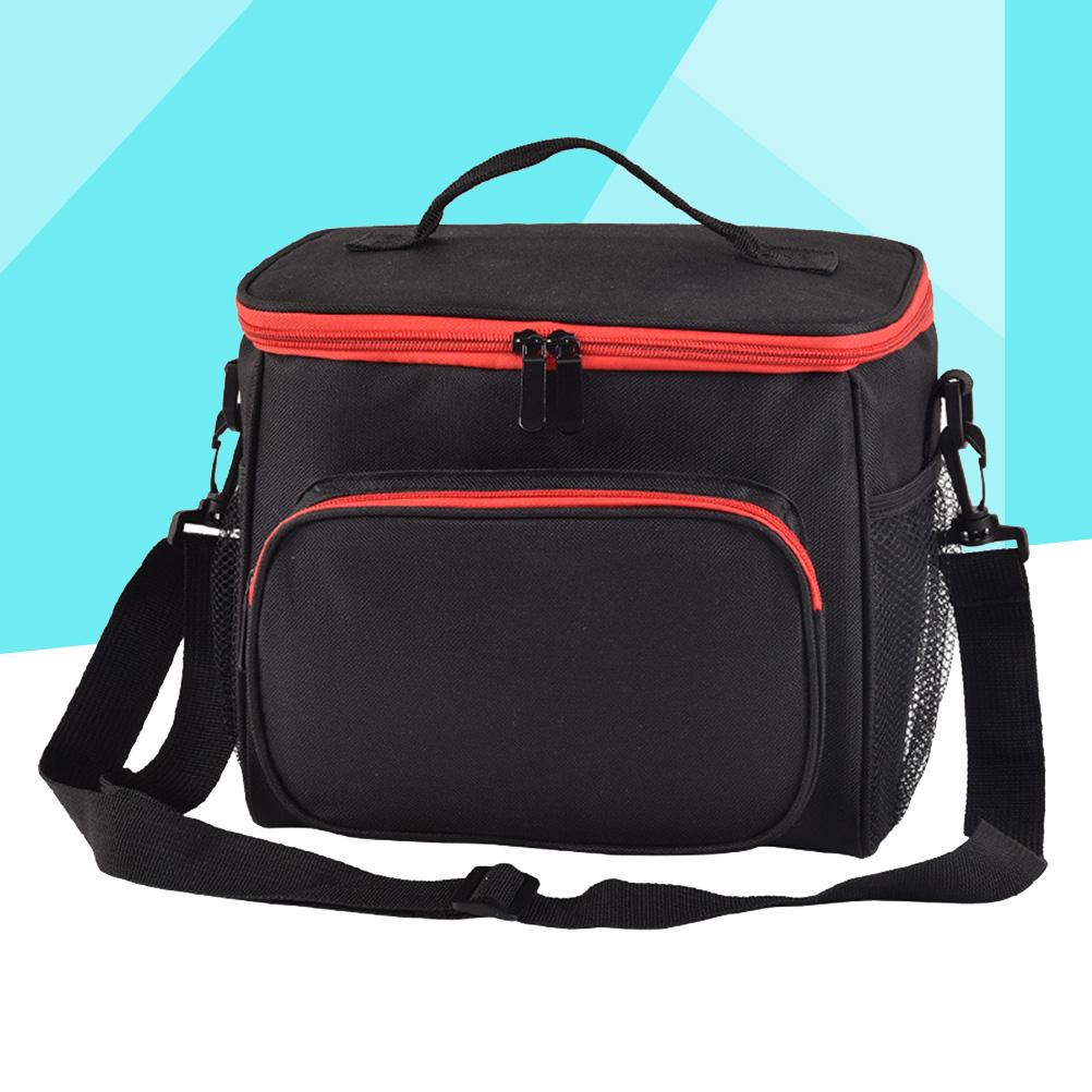 Large Capacity Insulated Lunch Bag For Office School Portable Cold Storage Tote With Handle Premium Reusable Picnic Basket
