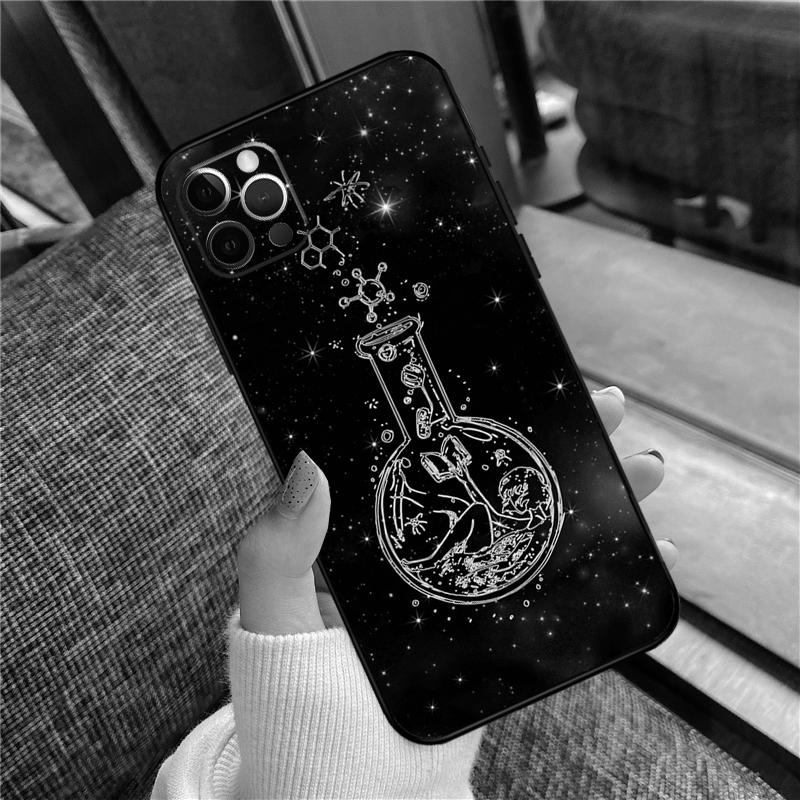 Biology and Chemistry Phone Case For iPhone 16 14 13 12 11 15 Pro Max 12 13 mini XR 15 16 Plus 16e Cover Shell