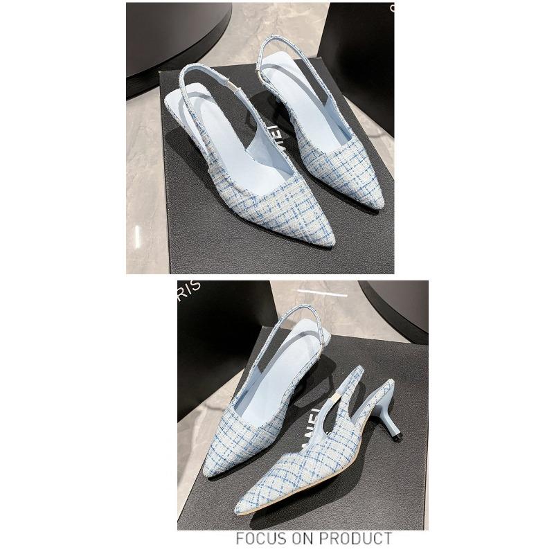 High Heels, Zehenkappen, Sandalen, Dünne Absätze, Spitze Zehen, Einzelne Schuhe, Damenschuhe