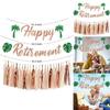 Retirement Party Banners For Summer Celebration And Venue Decor