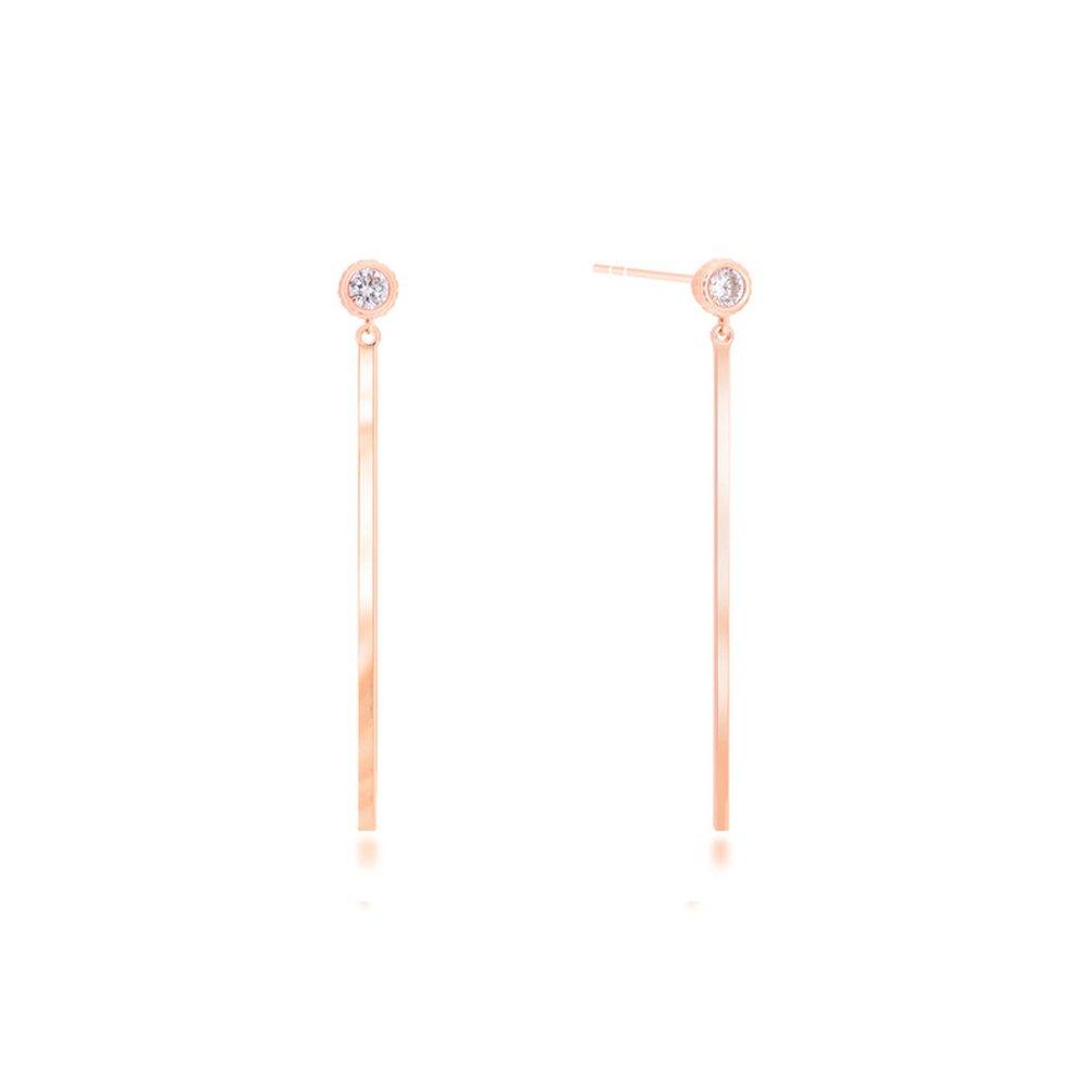 Silver Earrings Msj-Se180003Rgwq