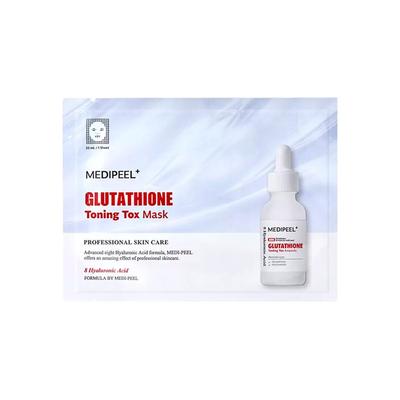 Glutathione Toning Tox Mask 25ml*10ml, Whitening, Brightening, Moisturizing, Korean Cosmetics, Kbeauty, Sample