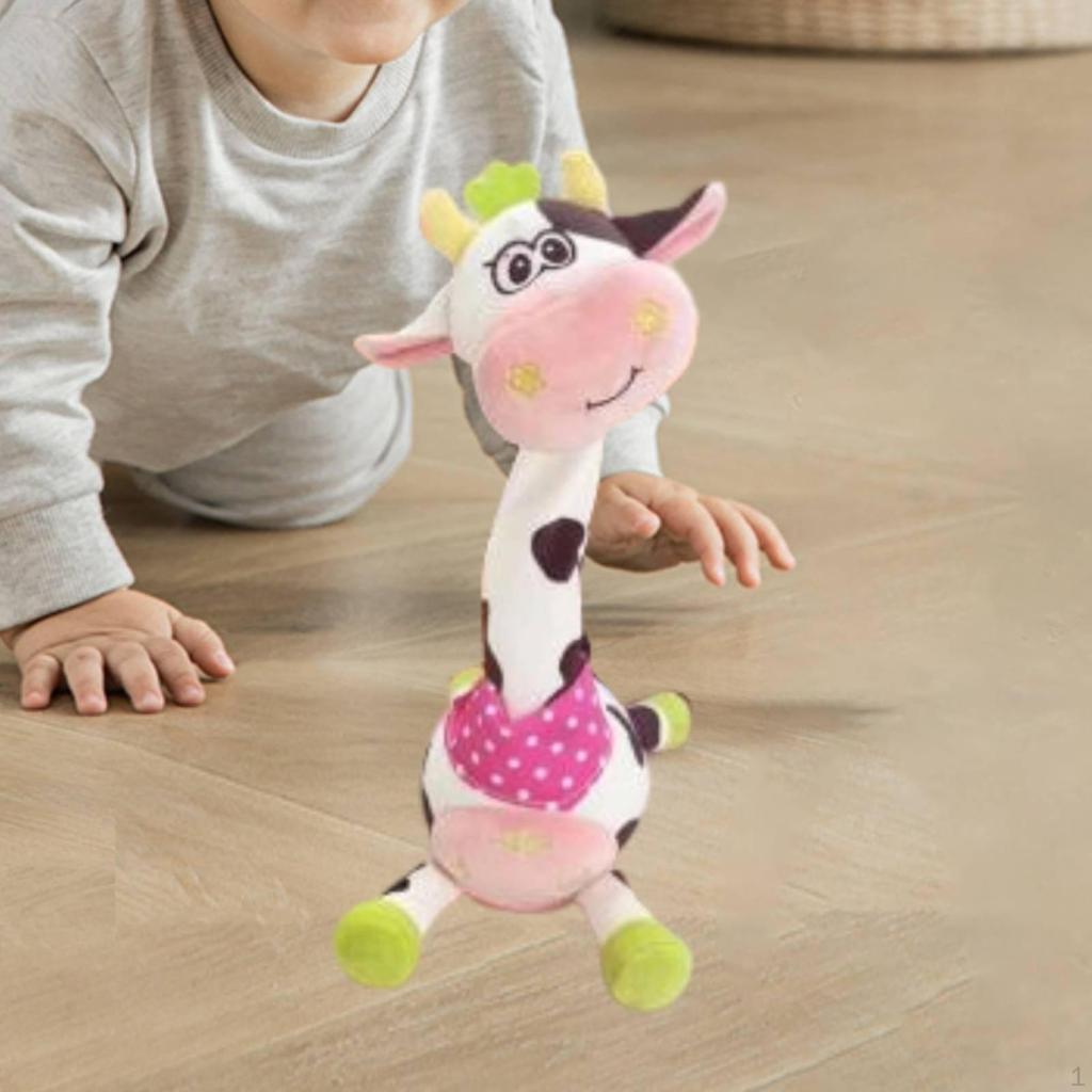Dancing Talking Animal Toy Interactive Electric Plush for Family Fun Children