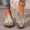 Women'S Shoes for Spring and Summer: Shallow Mouth, Stylish Single Shoes, Wide-Foot Shoes, Comfortable Casual Shoes, Women Shoes, Sneakers