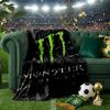 Coperta Throw Monster Drink Coperte in Flanella Peluche per Divano Letto Regali per Uomini Donne Coperta da Viaggio Picnic Regali per Fan di Natale