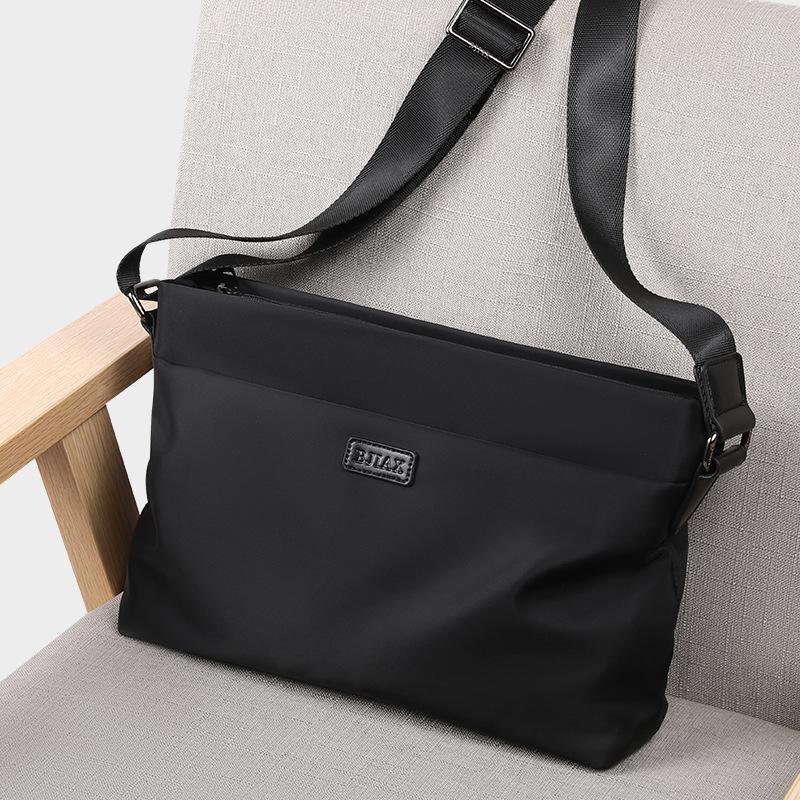 Shoulder Bag Portable Small Satchel Fashion Trend Boys Lightweight Messenger Bag Large Capacity Oblique