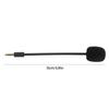 Detachable Game Headset Mic 3.5mm Universal Gaming Microphone Boom Flexible Noise Canceling Game Mic for Barracuda X