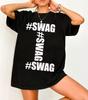 Y2k 2000er SWAG Sachen, die wir alle bekommen T-Shirt Unisex Damen Ästhetisch Vintage Lässig Baumwolle T-Shirt Sommer Gen Z Alpha Humor Neuheit Mode