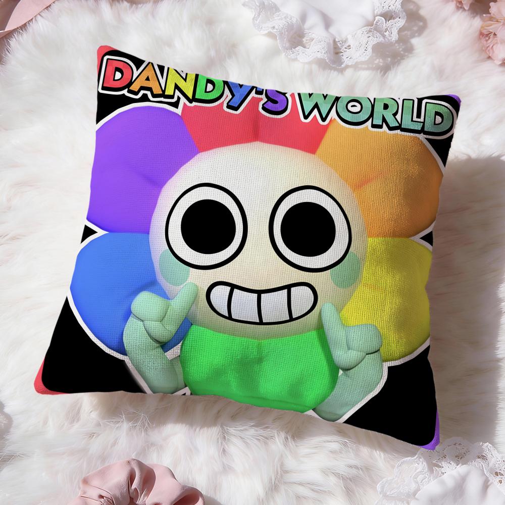 game cute d-Dandys World Cushion Cover Premium Comfort Reversible Pillow Cove -Two in One Design for Any Room & Car Interior