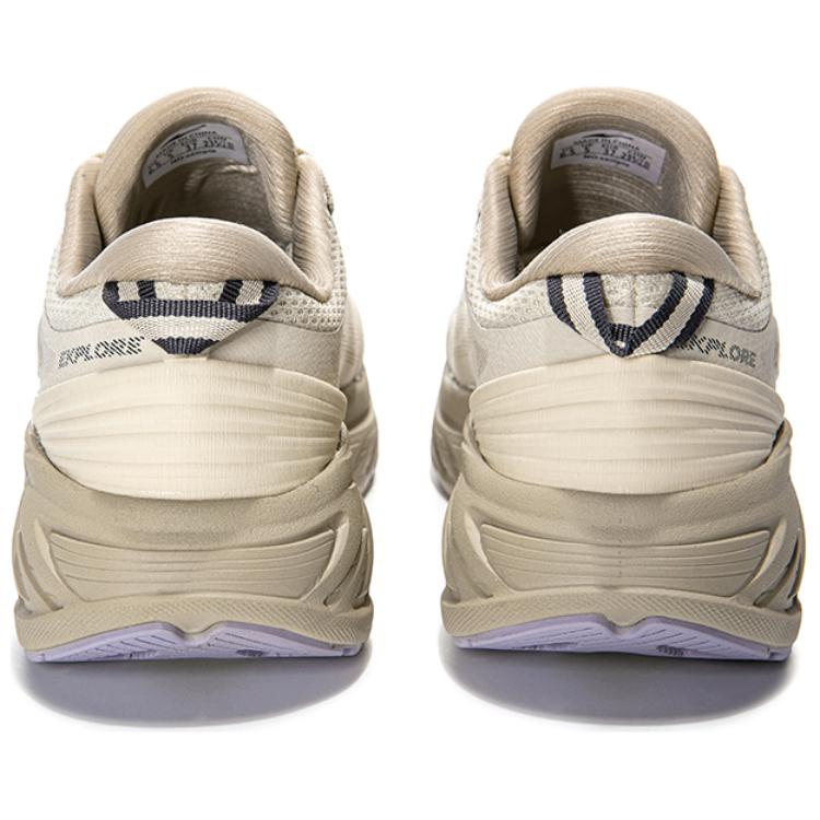 Hongxing Erke Comfortable Durable Low-Top Trail Running Shoes Women Sneakers Beige 12124303115-406