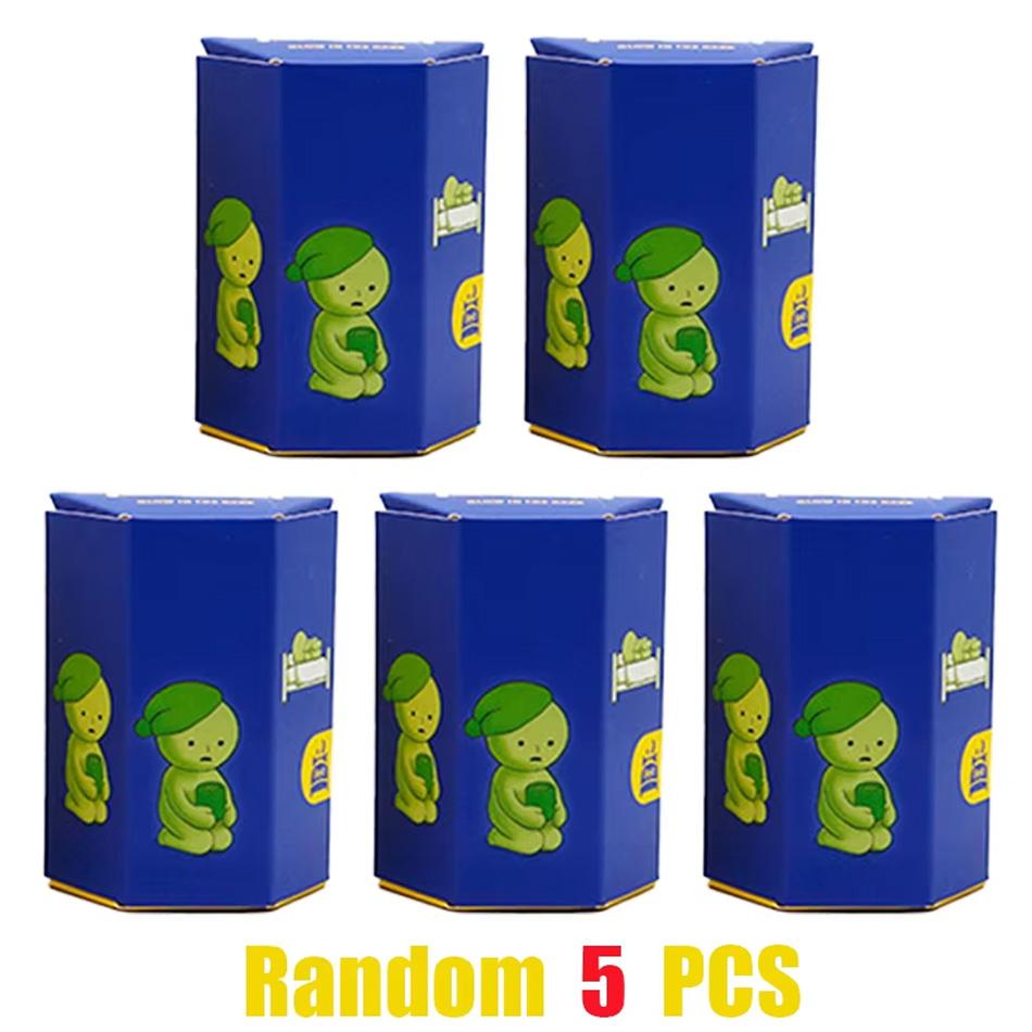 S.Smiski Home Cute Rest Series 6 Piece Set Blind Box For Viewing Most Popular Action Figures Dreams Decoration Valentines Gifts