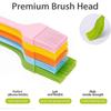 Cleaning Brush Silicone Basting Brush Set of 5 Pastry Brushes, Oil Spread, Butter Sauce, Marinades for BBQ, Baking, Cooking, Pastries, Cakes, Meat, Sa