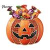 Clothes Decorative Brooch Halloween Pumpkin Candy Bowl Brooch, Rhinestone Pin Holder Lapel Pin, Costume Jewelry Clothing Accessories Accessory