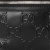 Gucci Monogram Logo Embossed Leather Shoulder Crossbody Bag Unisex bags Black 658582-1W3CN-1000