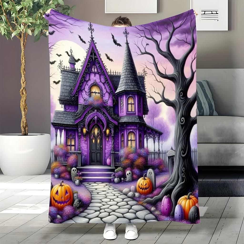 Halloween Print Blanket