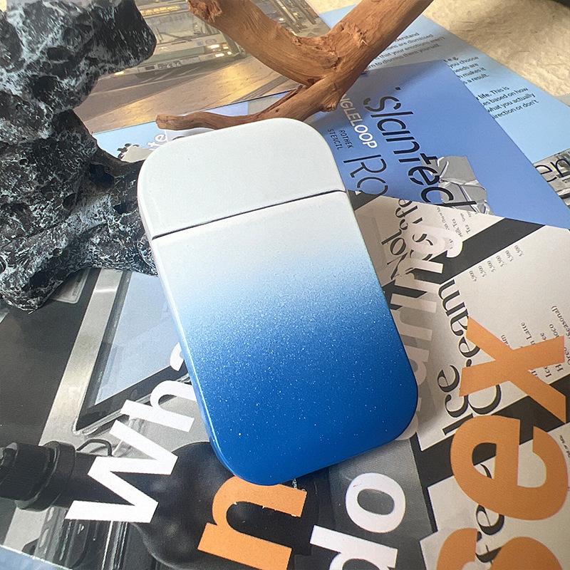 Gradient Solid Color Inflatable Lighter: Creative, Trendy, Personalized Design for Logo Customization