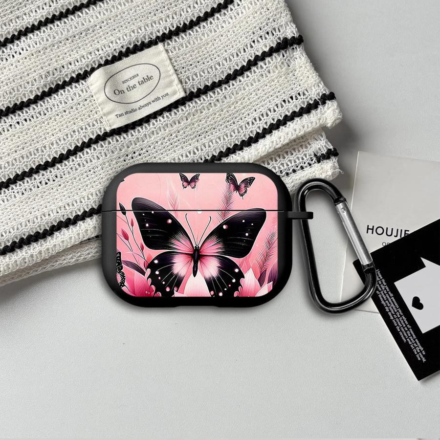 Butterfly And Flower Cool Earphone Cases Cover Case For Airpods Pro3 4 3 Pro2 1 Pro 2