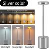 Touch Small Night Light Rechargeable Wireless LED Desk Light Adjustable Brightness Reading Table Lamp for Bedroom Home Decor