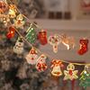 Christmas Tree LED String Light 1.5M 10LED Xmas Hanging Lamp Fairy Light Garland Home Decoration Ornament 2025 New Year Gifts