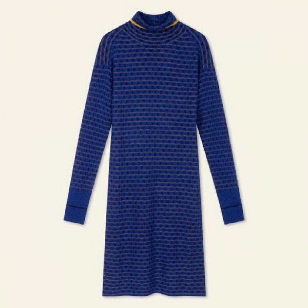 Oilily Pattern Dress Owefaop002 Navy (54)/S(55)