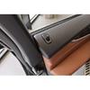 For BMW X5 X6 F15 2014-2018 ABS Carbon Fiber Inner Door Lock Down Bolt Ring Trim