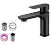 Homeglen Black Stainless Steel Basin Faucet Kitchen and Bathroom Faucets