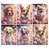 Cute Dog Flower Diamond Painting New Collection 2026 Pet Animals Diy Full Square Round Drill Rhinestone Embroidery Mosaic Cross Stitch Kits