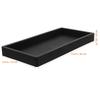Kosmetiktablett Silikon Badezimmer-Arbeitsplatten-Organizer für Toilettenartikel Kosmetik Make-up Shampoo Lotion Ringe Schlüssel Schmuck Dekorativ