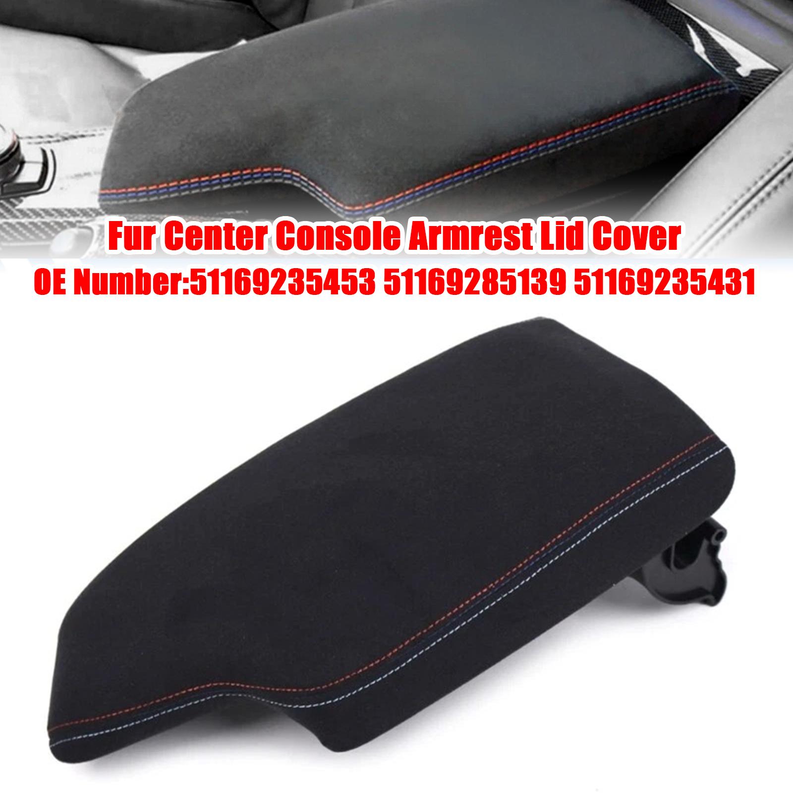 

Fur Center Console Armrest Panel 51169235453 For BMW 328i 335i 320i 2012-2016