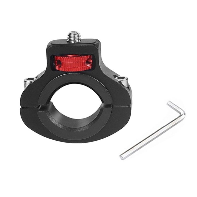 Aluminum Alloy Action Camera Handlebars Mount For Most Models for Outdoor Adventure and Commuting