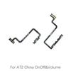 For Oppo A52 A53 A53s A54 A71 A72 A73 A74 F1Plus F1S F3 F3Plus F5 F7 Power Button Volume Flex Cable OnOff