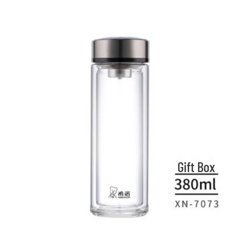 ZhiShi Double-Layer Insulated Borosilicate Glass Mug