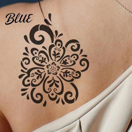 DIY Henna Stencil Tattoo Stencil Reusable Tattooing Template