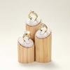 3Pcs/set Premium Desktop Storage Rack Elegant Ring Holder Ring Jewelry Display Rack  Counter