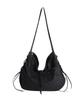 Socharming Lace-Up Reversible Suede Hobo Bag - 3 Colors