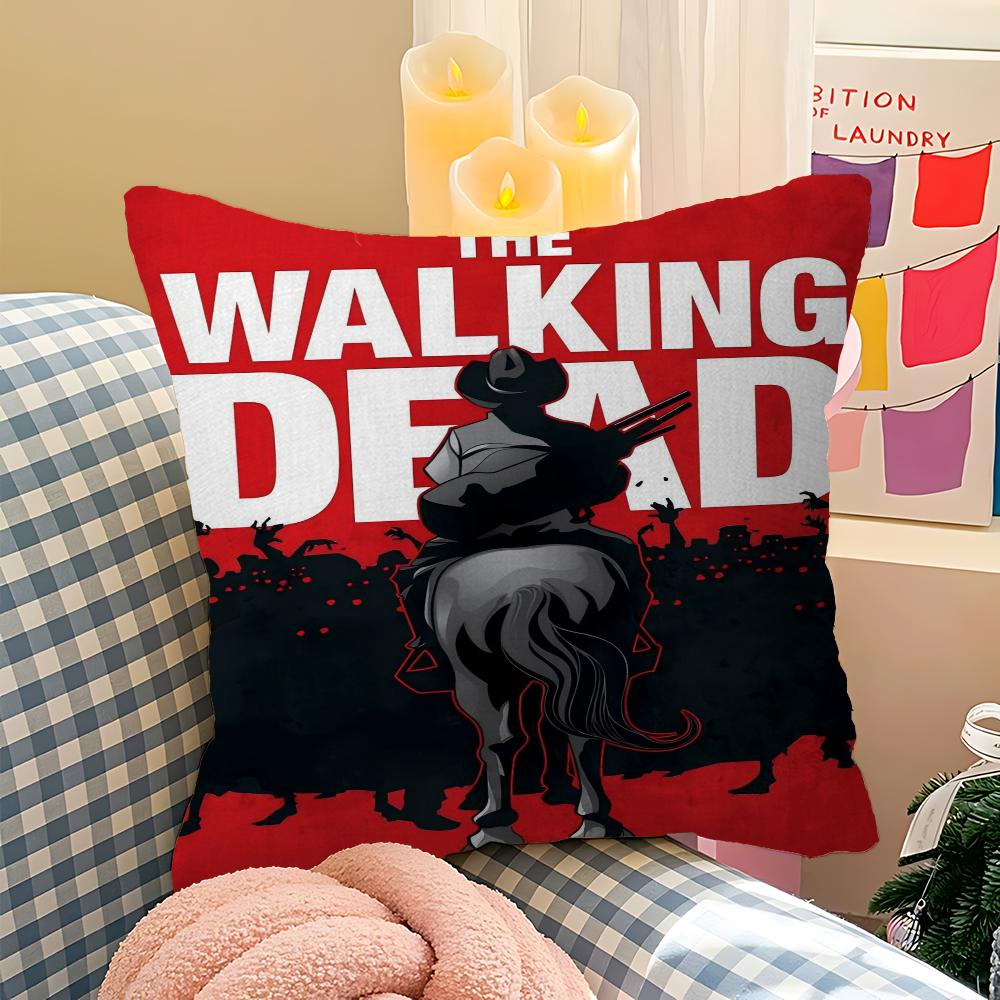 The Walking Dead Poster Personalized Pillow Dust Cover Bedroom Kids Party Decoration Pillowcase Birthday Children Gift