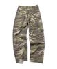 MASSNOUN Curved Carpenter Camo Ripstop Bio Pants Msicp004-Cm
