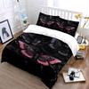 Pink and purple butterflies. Bedding sets Duvet cover sets Duvet covers Pillowcases(1*Duvet Cover 2*Pillowcases without duvet insert)